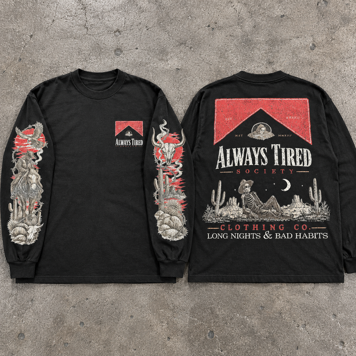 Dead Cowboys Long Sleeve