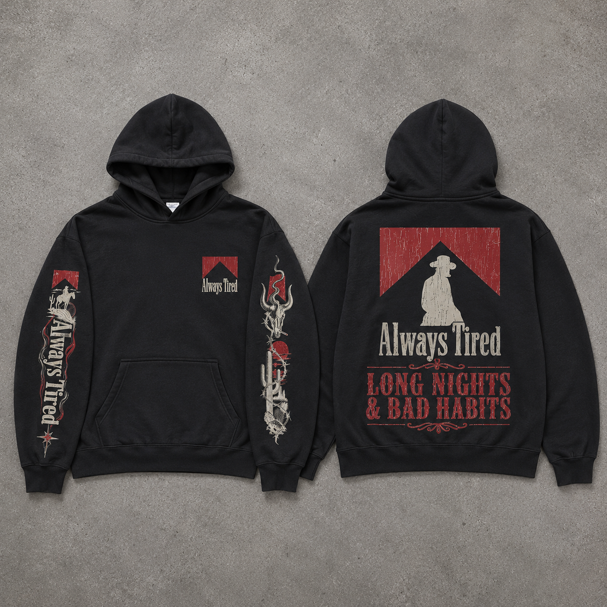 Me More Cowboy Hoodie